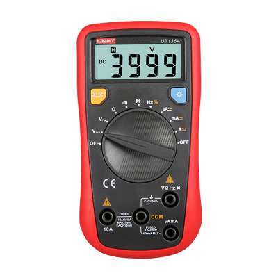 UT136A 3999 Count Automatic Measurement Handheld Multimeter DC AC Current Voltage Resistance Frequency Tester Digital Multimetes