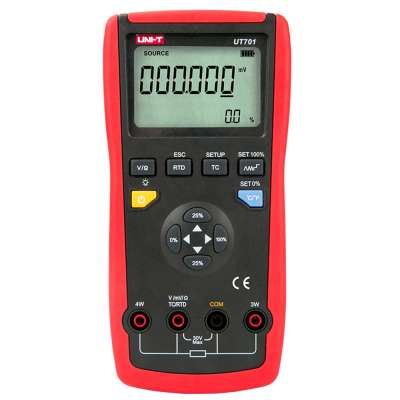 UNI-T UT701 High Precision Thermocouple Temperature Calibrator Backlight Handheld Temperature Calibrator