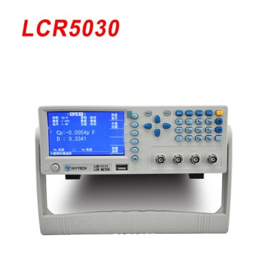 LCR5030 LCD Display High Precision  5-Bit Test Resolution Impedance Tester Bench LCR Digital Bridge 30KHz LCR Meter