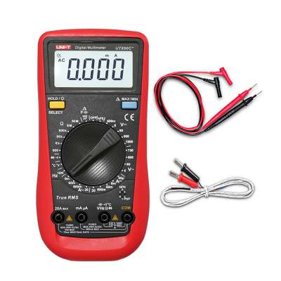 UT890C+ AC DC Frequency Capacitance Temperature Tester Uni-t Digital Multimeter