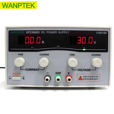 220V 0-30V/0-60A KPS3060D High precision High Power Adjustable LED Display Switching DC Laboratory power supply